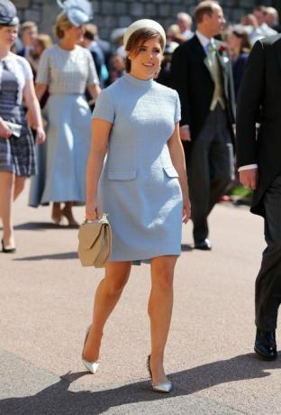 prenses eugenie elbise kraliyet düğün 2018