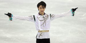 Sonuçları ayakta Yuzuru Hanyu olimpiyat erkekler artistik patinaj