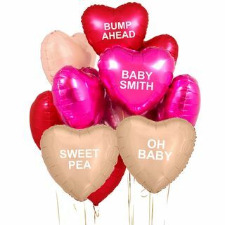 sevgililer günü kalp balonları